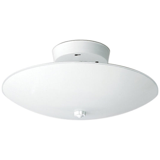Satco 77/823 Fixture 2 Light - 12 Ceiling White Round