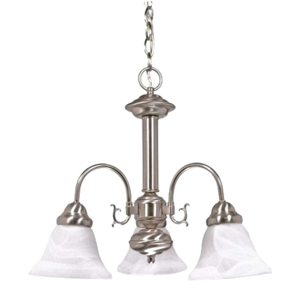Satco 60-182 Chandelier Fixture Ballerina; 3 Light; 20 in.; with