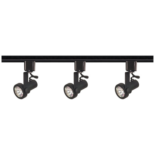 Satco TK352 Track Kit Fixture 3 Light - MR16 Gimbal Ring 4 foot Track