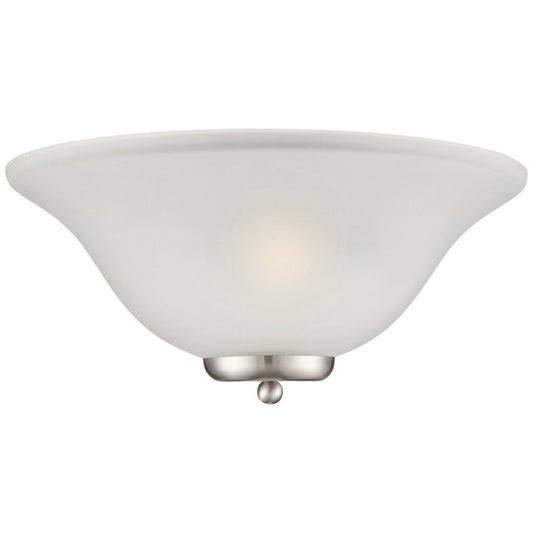 Satco 60-5382 Sconce Fixture Ballerina; 1 Light; Wall Brushed Nickel