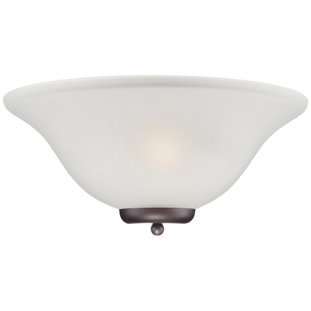 Satco 60-5379 Sconce Fixture Ballerina; 1 Light; Wall Mahogany Bronze