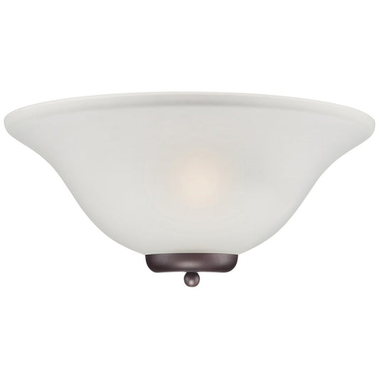 Satco 60-5379 Sconce Fixture Ballerina; 1 Light; Wall Mahogany Bronze