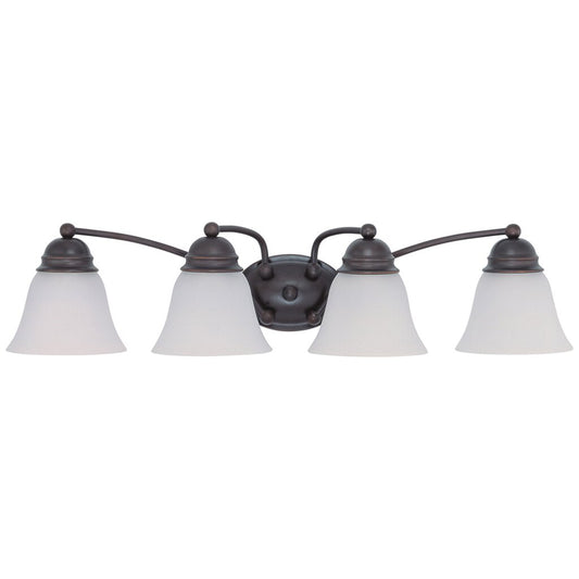 Satco 60-3168 Vanity Fixture Empire; 4 Light; 29 in.; with Frosted