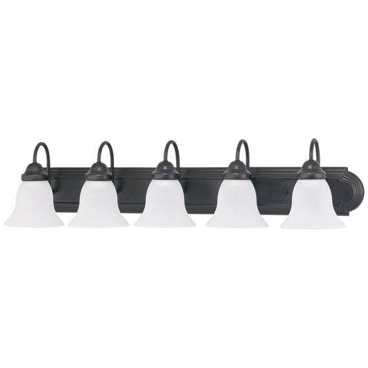 Satco 60-3164 Vanity Fixture Ballerina; 5 Light; 36 in.; with Frosted