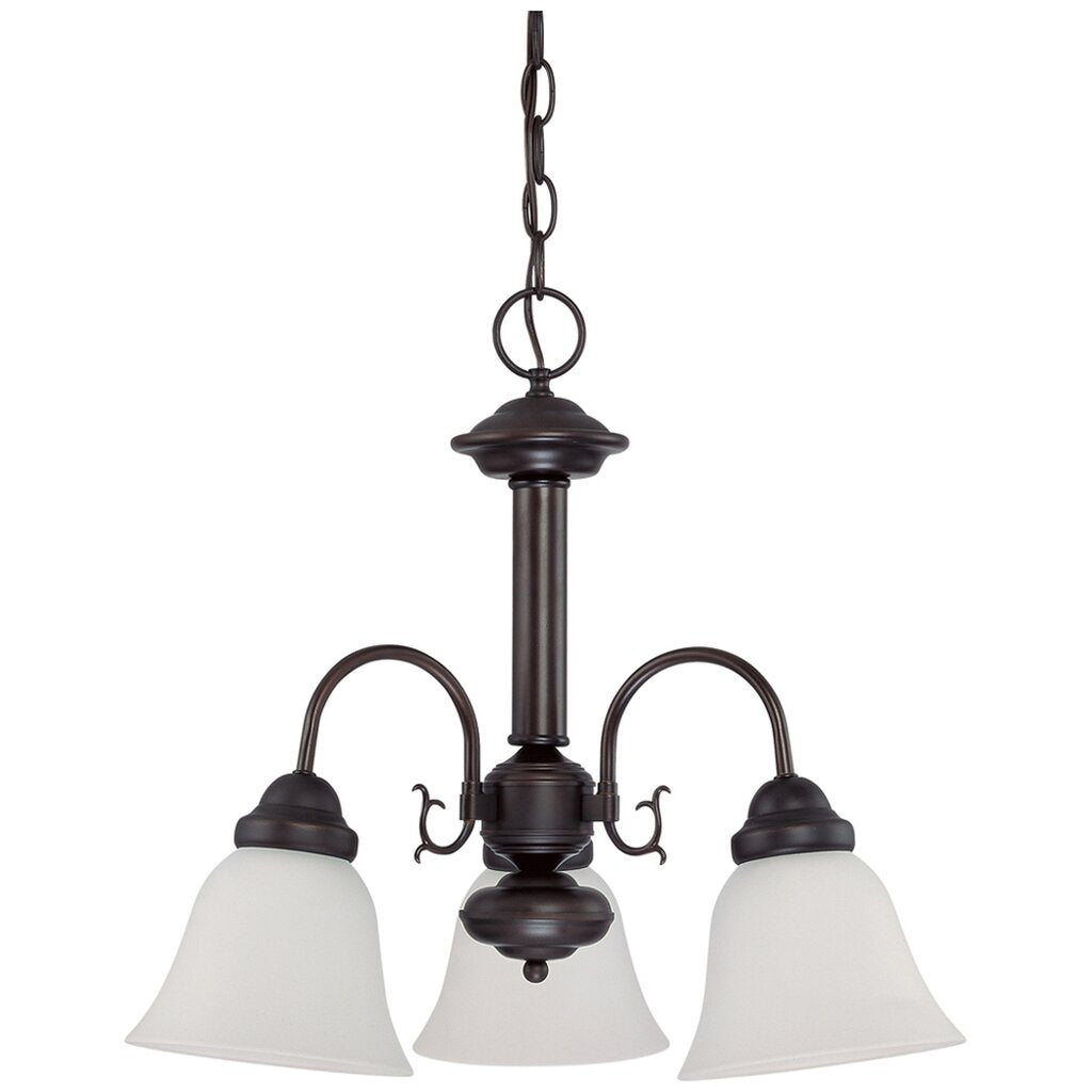 Satco 60-3142 Chandelier Fixture Ballerina; 3 Light; 20 in.; with