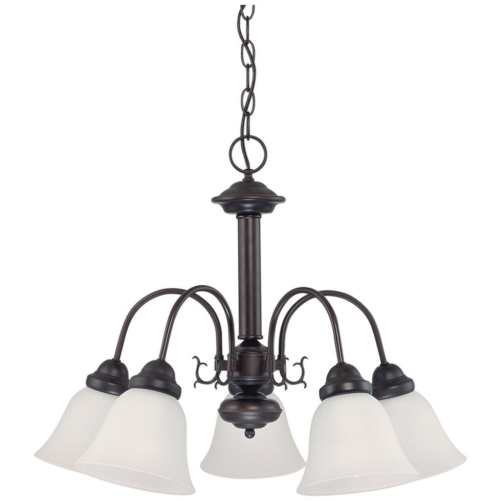 Satco 60-3141 Chandelier Fixture Ballerina; 5 Light; 24 in.; with