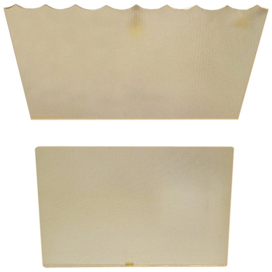 Satco 60-471 Flush Mount Fixture 2 Light; 10 in.; Carport with