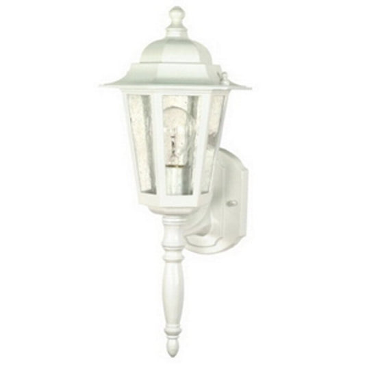 Satco 60-985 Wall Lantern Fixture Cornerstone; 1 Light; 18 in.; with