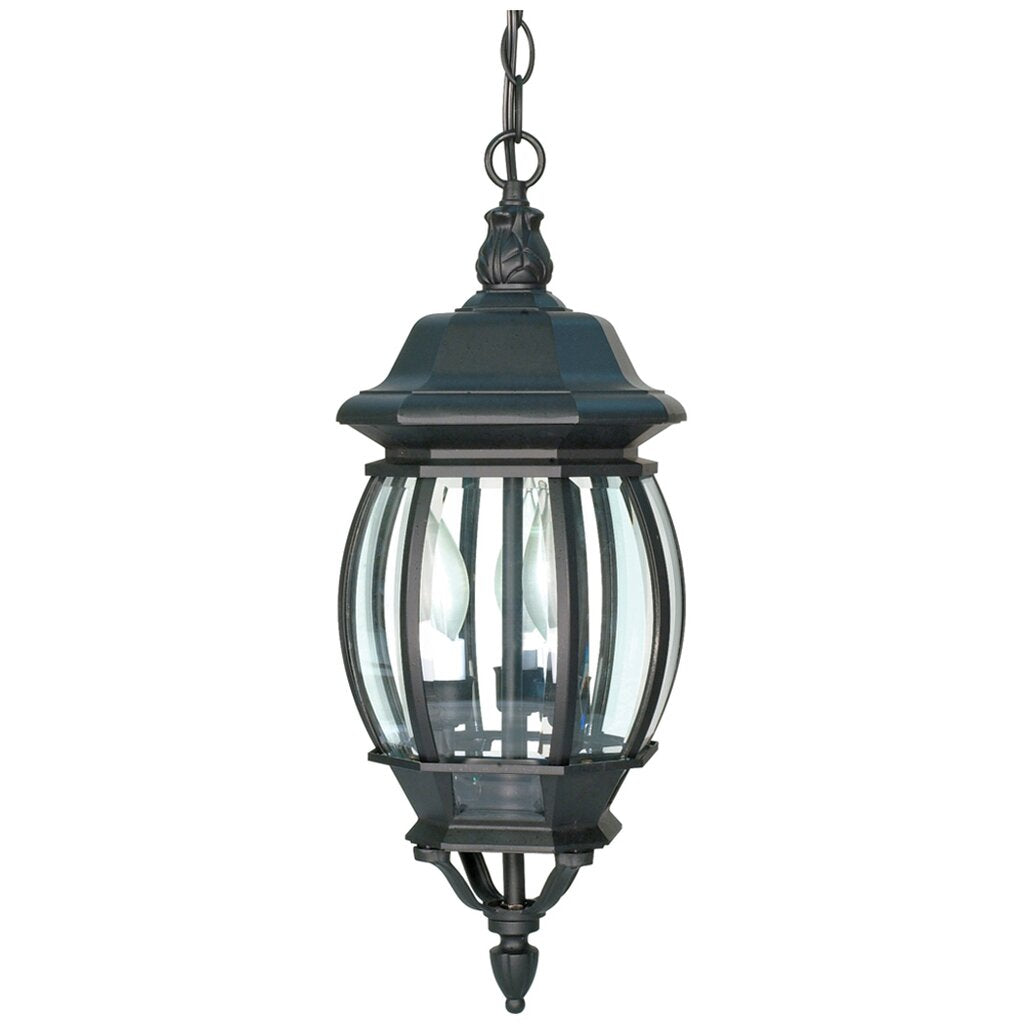 Satco 60-896 Hanging Lantern Fixture Central Park; 3 Light; 20 in.;