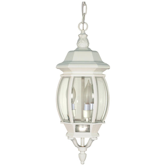 Satco 60-894 Hanging Lantern Fixture Central Park; 3 Light; 20 in.;