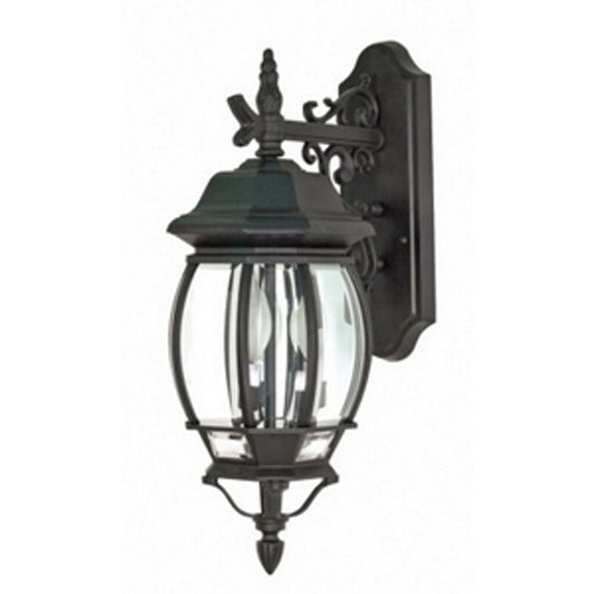 Satco 60-893 Wall Lantern Fixture Central Park; 3 Light; 22 in.; with