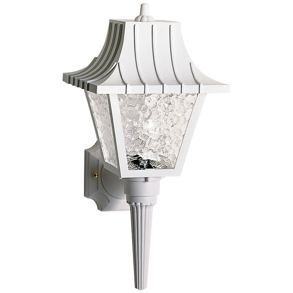Satco 77/853 Fixture 1 Light - 18 Wall Lantern Mansard w/Textured