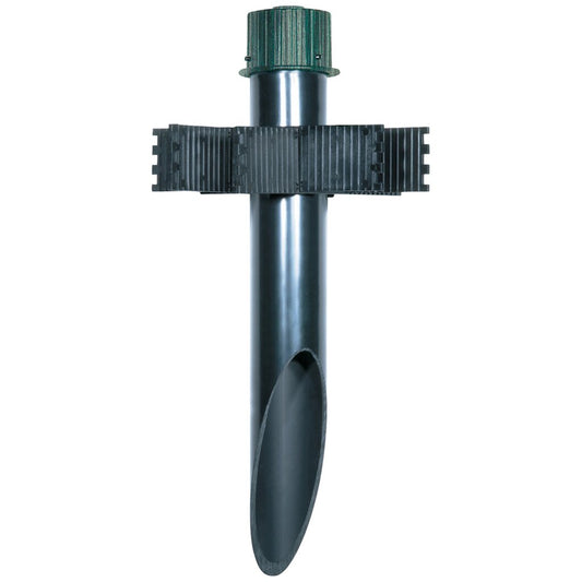 Satco 76/644 Fixture Mounting Post; 2" Diameter; Antique Verdigris