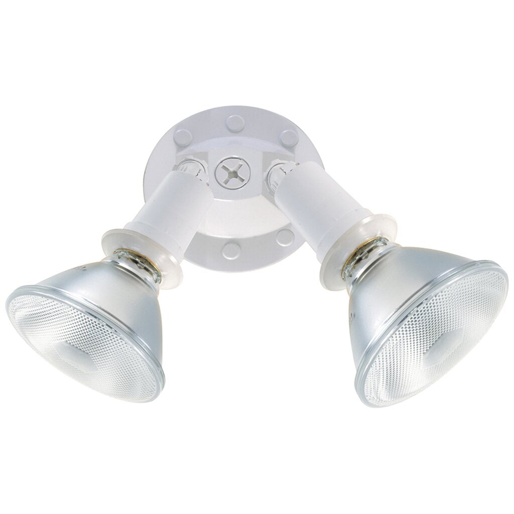 Satco 76/522 Fixture 2 Light - 10 Flood Exterior PAR38 w/Adjustable
