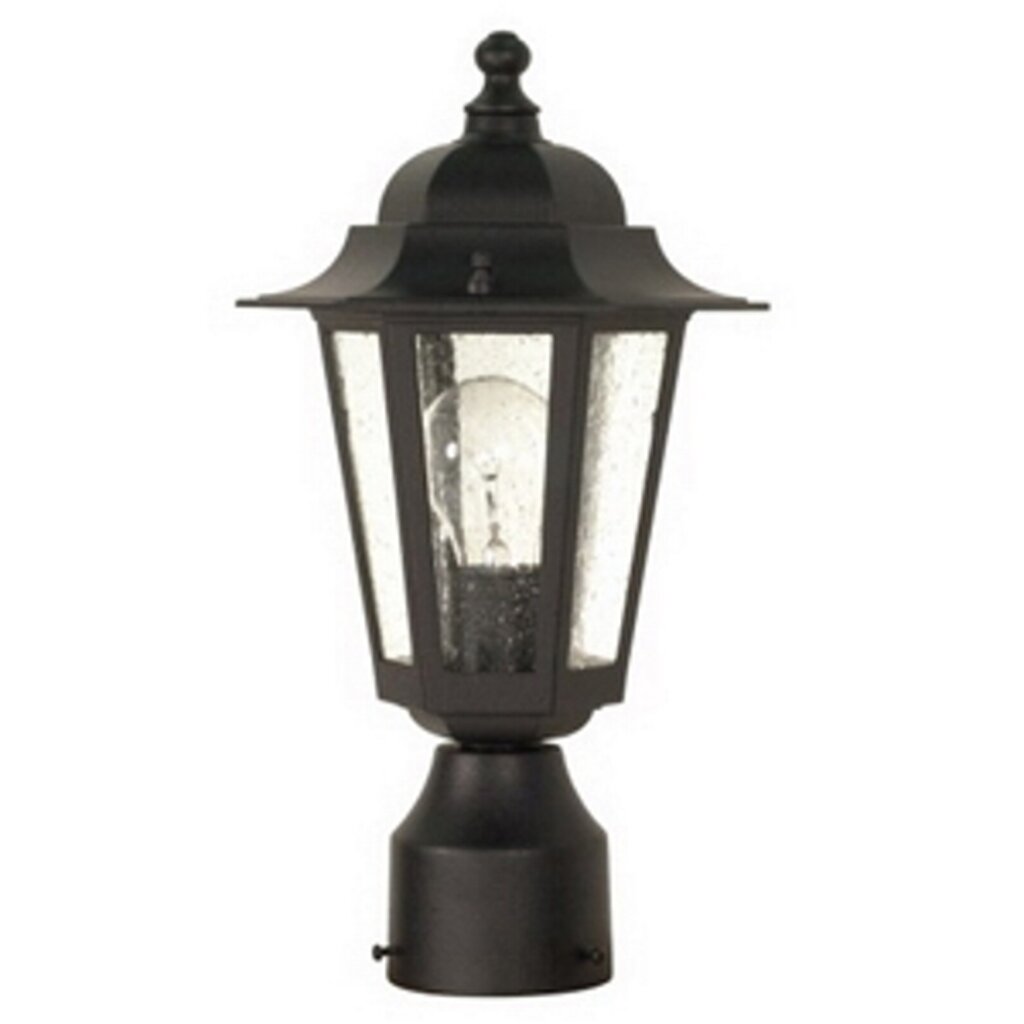 Satco 60-996 Post Lantern Fixture Cornerstone; 1 Light; 14 in.; with