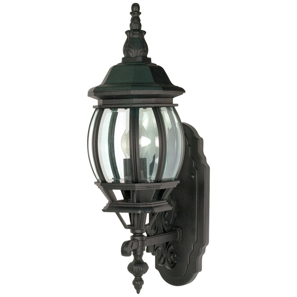 Satco 60-887 Wall Lantern Fixture Central Park; 1 Light; 20 in.; with