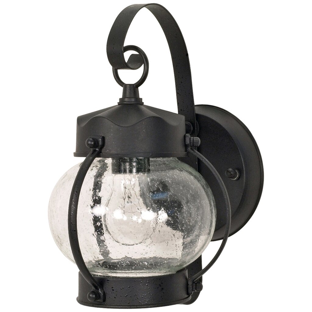 Satco 60-632 Wall Lantern Fixture 1 Light; 11 in.; Onion Lantern with