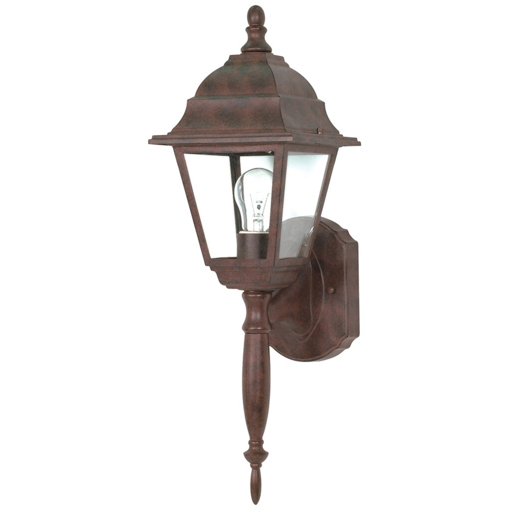 Satco 60-541 Wall Lantern Fixture Briton; 1 Light; 18 in.; with Clear