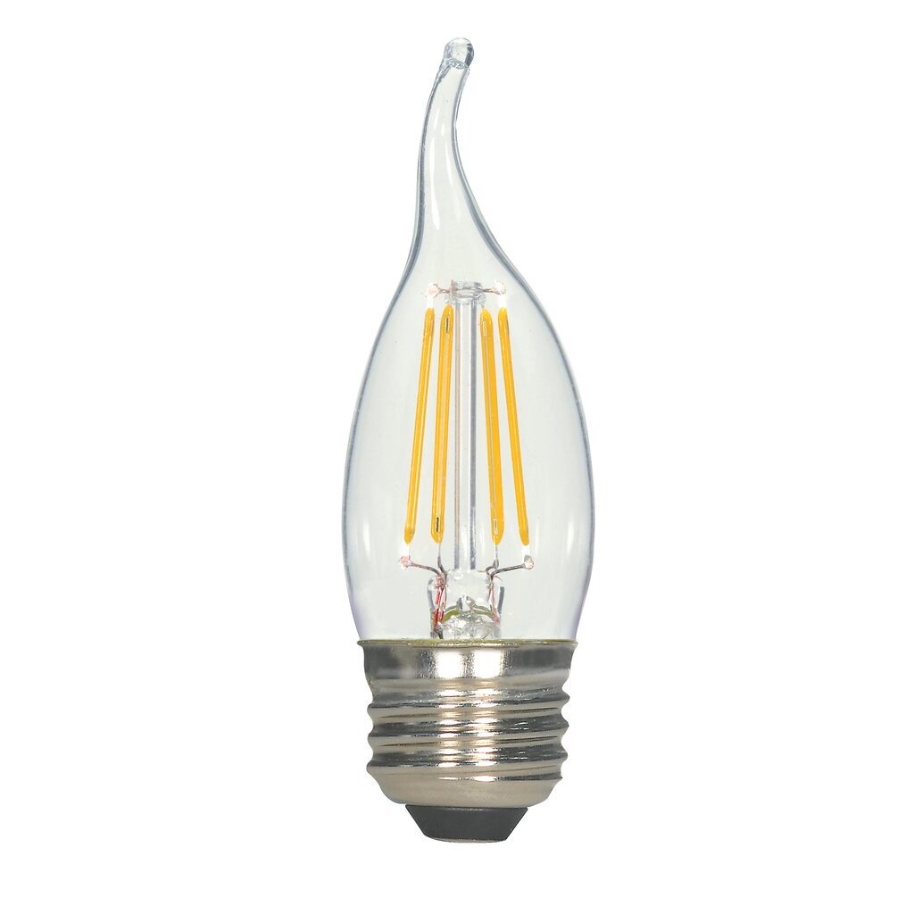 6 pack - Satco S9573 4.5W CA11 LED Light Bulb