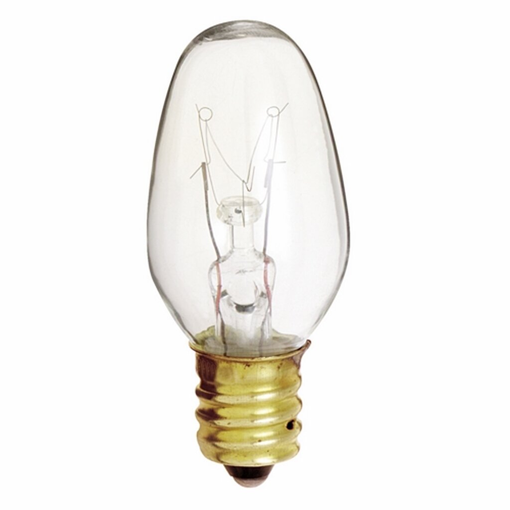 20 pack - Satco S3791 7W C7 Light Bulb