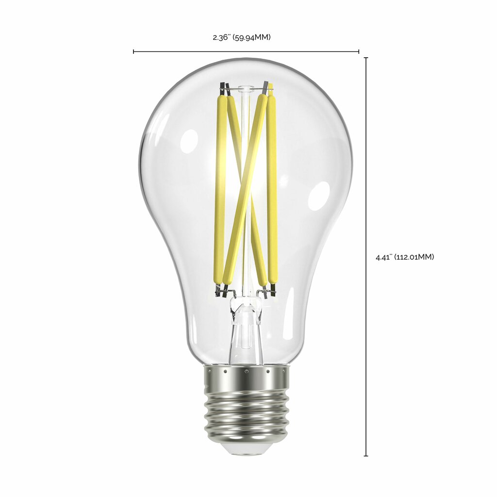 4 pack - Satco S12442 12.5W A19 LED Light Bulb