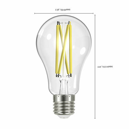 4 pack - Satco S12442 12.5W A19 LED Light Bulb