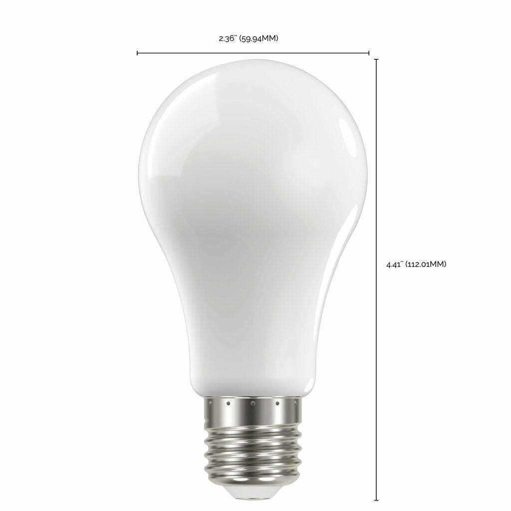 6 pack - Satco S12441 13.5W A19 LED Light Bulb