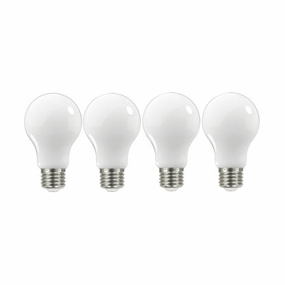 4 pack - Satco S12438 11W A19 Warm White LED Light Bulb