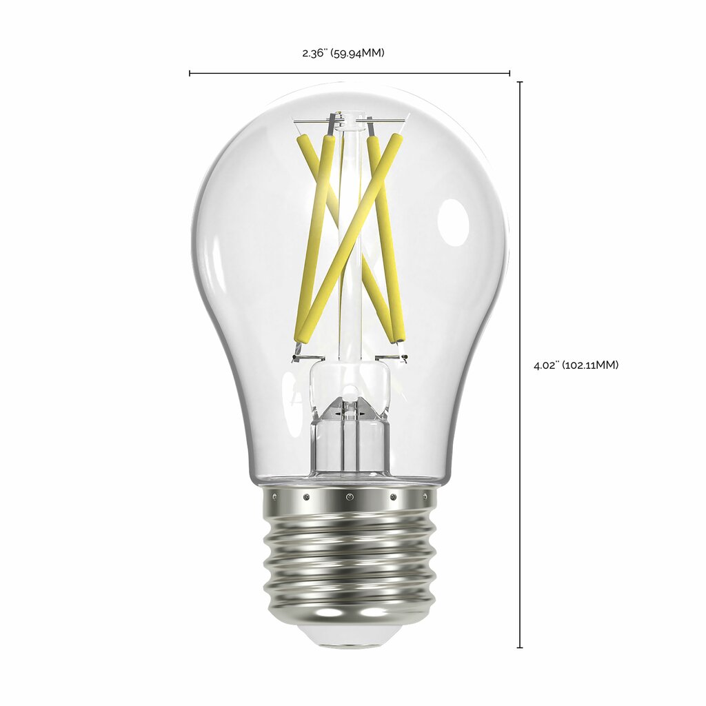 4 pack - Satco S12436 10.5W A19 LED Light Bulb