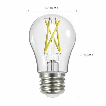 4 pack - Satco S12436 10.5W A19 LED Light Bulb