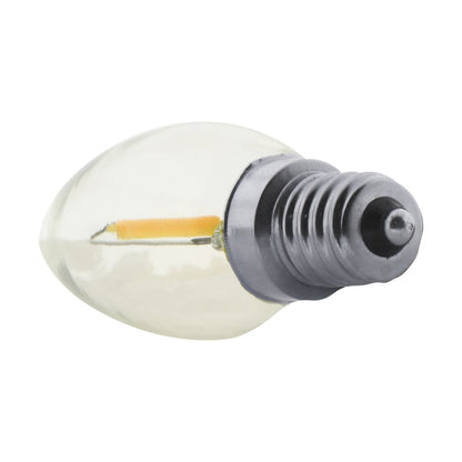 12 pack - Satco S11308 0.7W C7 LED Light Bulb