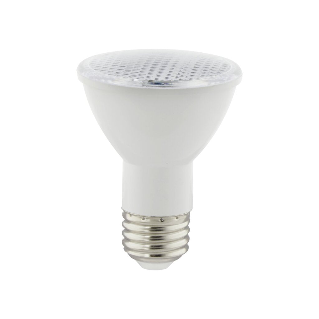 6 pack - Satco S39188 6.5W PAR20 Amber LED Light Bulb