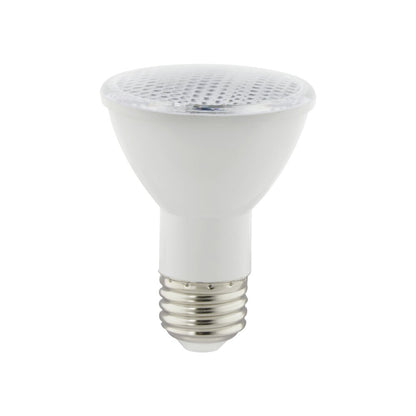 6 pack - Satco S39188 6.5W PAR20 Amber LED Light Bulb