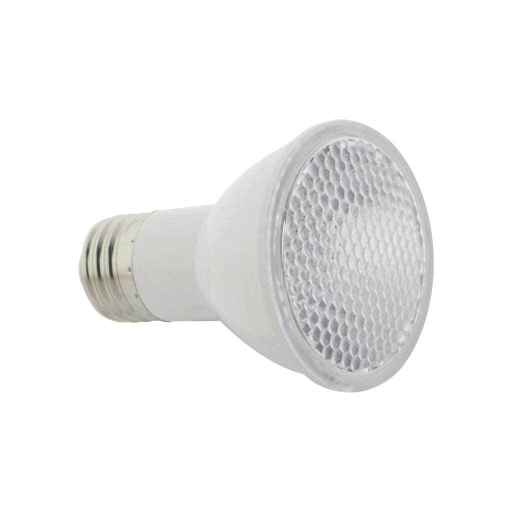 6 pack - Satco S39188 6.5W PAR20 Amber LED Light Bulb