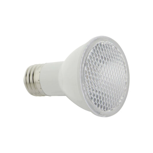6 pack - Satco S39188 6.5W PAR20 Amber LED Light Bulb