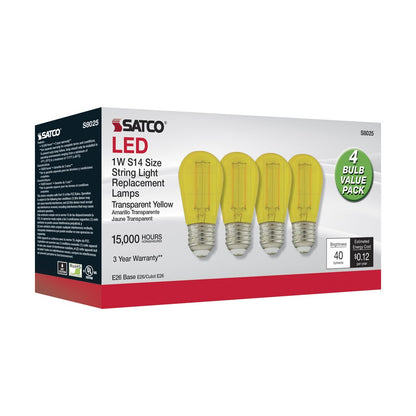 Satco S8025 1W S14 LED Light Bulb