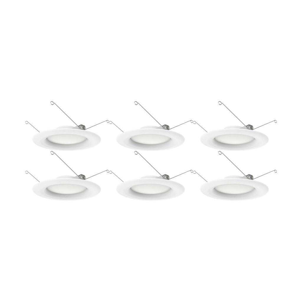 Satco S11641 9.2W LED Downlight Retrofit Fixture 5-6 inch; 90 CRI;