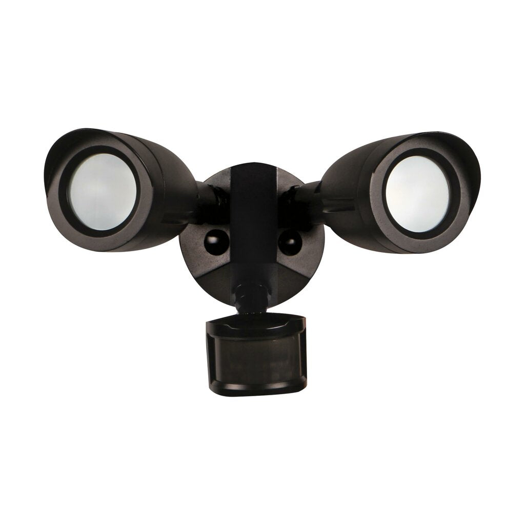 Satco 65-719 20W LED Security Lighting Fixture Security Light; Dual