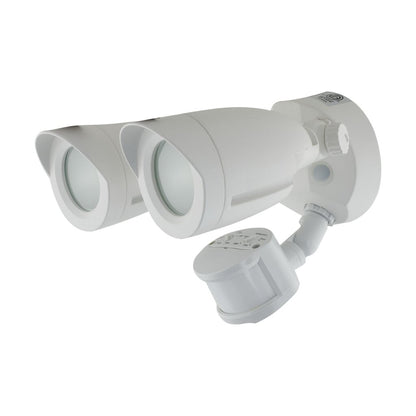 Satco 65-717 20W LED Security Lighting Fixture Security Light; Dual