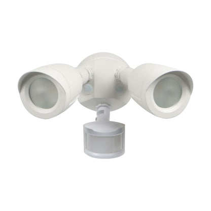 Satco 65-717 20W LED Security Lighting Fixture Security Light; Dual