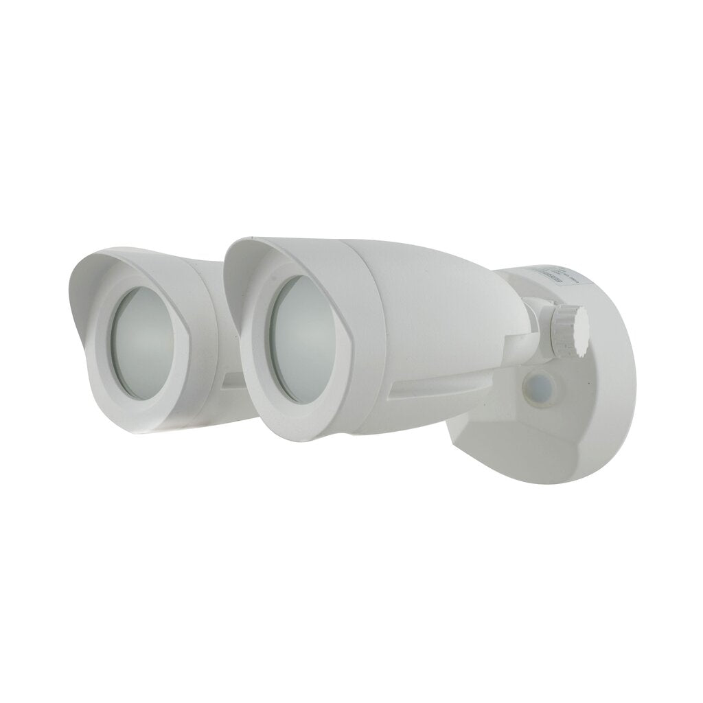 Satco 65-716 20W LED Security Lighting Fixture Security Light; Dual