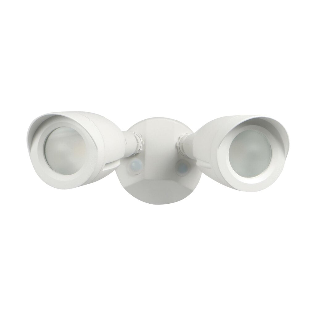 Satco 65-716 20W LED Security Lighting Fixture Security Light; Dual