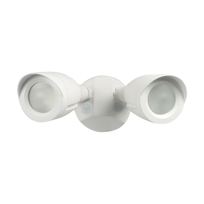 Satco 65-716 20W LED Security Lighting Fixture Security Light; Dual