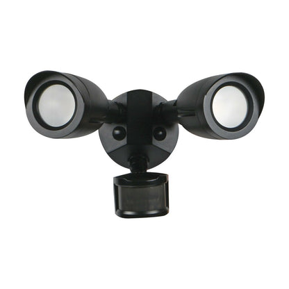 Satco 65-715 20W LED Security Lighting Fixture Security Light; Dual