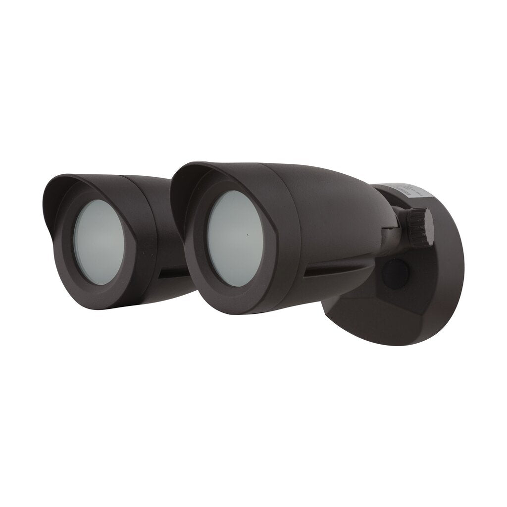 Satco 65-712 20W LED Security Lighting Fixture Security Light; Dual