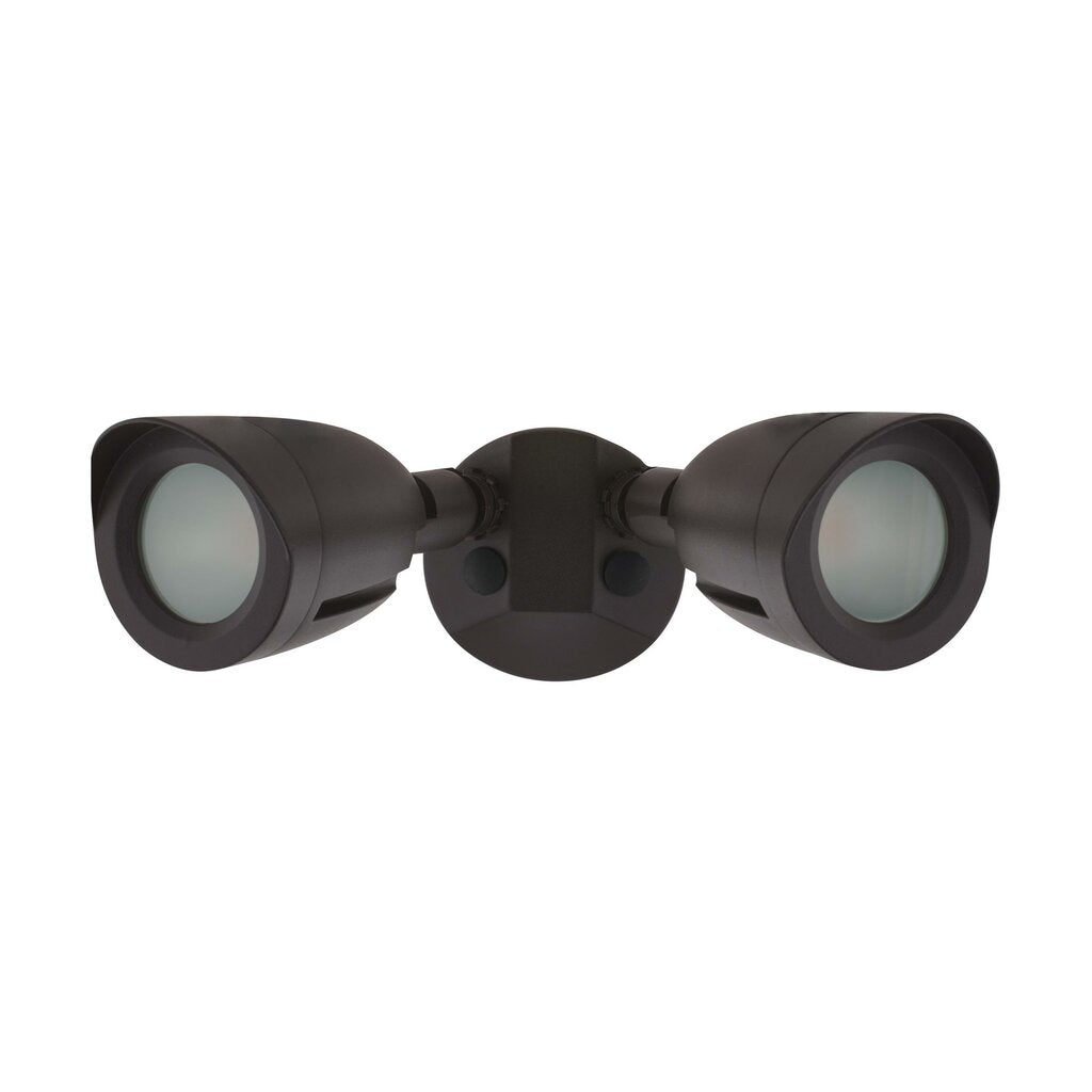 Satco 65-712 20W LED Security Lighting Fixture Security Light; Dual