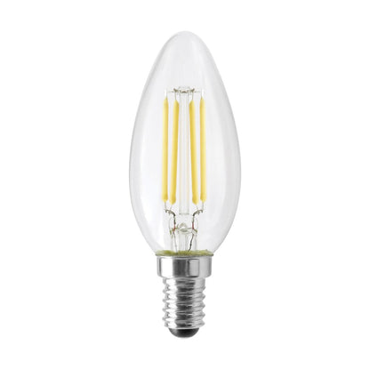 6 pack - Satco S12115 4.5W B11 LED Light Bulb