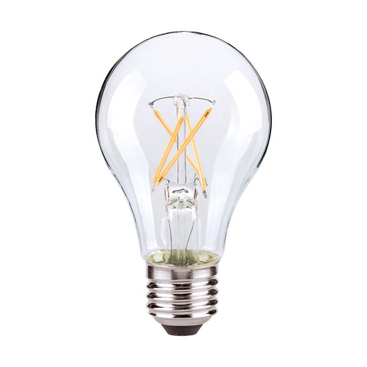 6 pack - Satco S39879 8W A19 LED Light Bulb