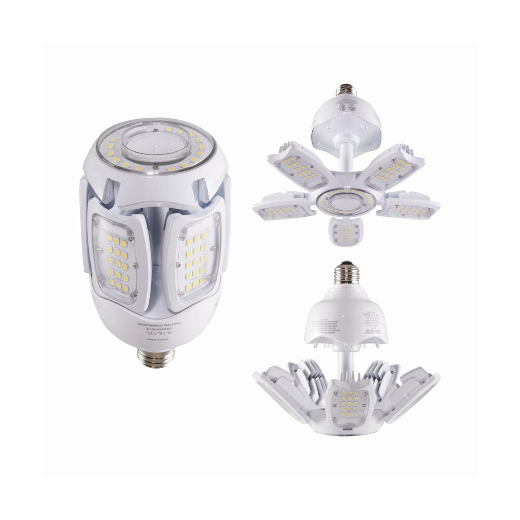 6 pack - Satco S39768 30W ED28 LED Light Bulb