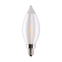 6 pack - Satco S11302 4W CA11 Warm White LED Light Bulb